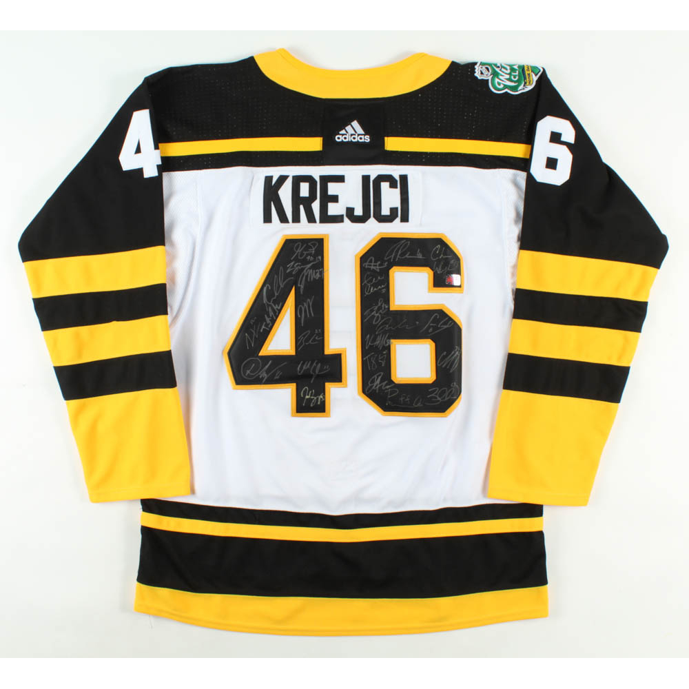 David Krejci Autographed Memorabilia