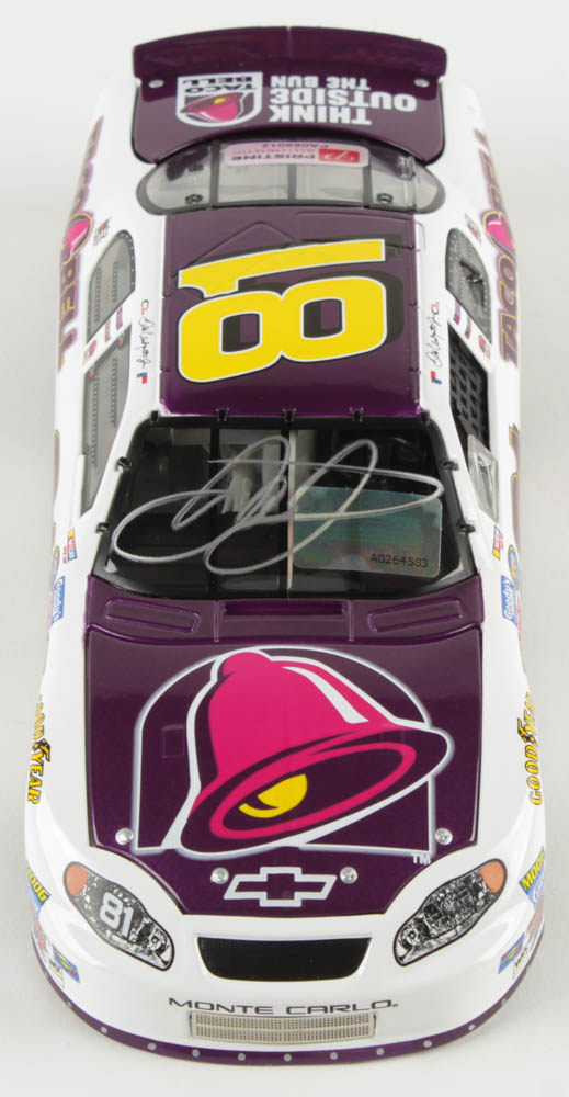Dale Earnhardt Jr. Signed 2004 NASCAR #81 Taco Bell - 1:24
