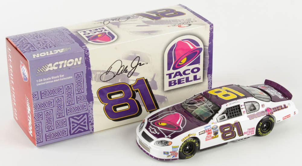 Dale Earnhardt Jr. Signed 2004 NASCAR #81 Taco Bell - 1:24