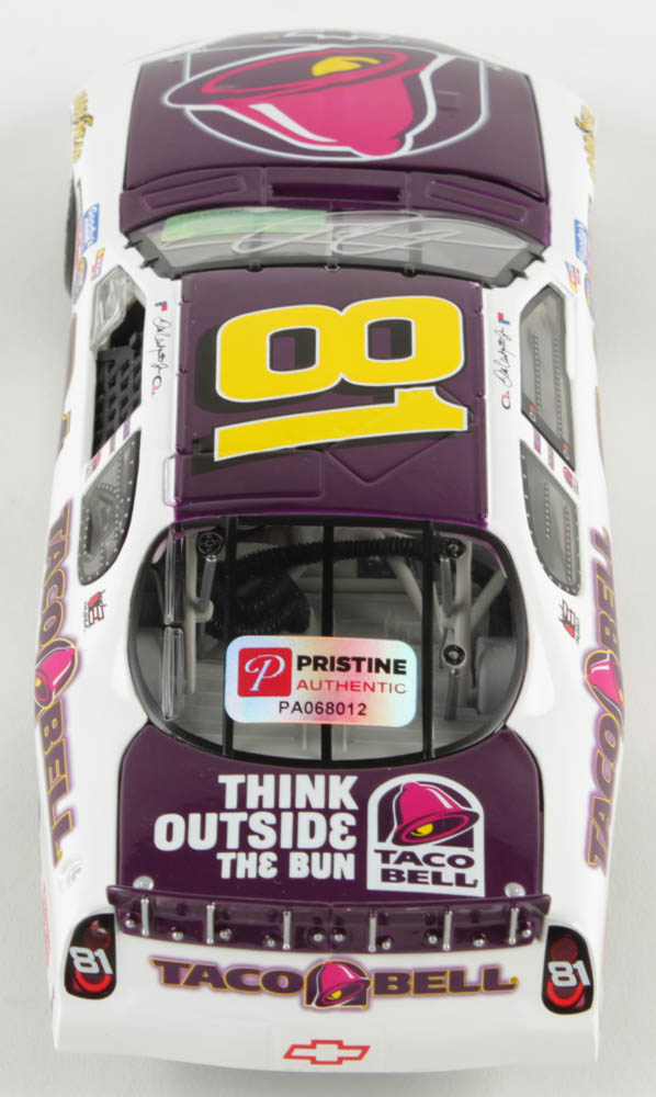 AUTOGRAPHED 2003 Dale Earnhardt Jr. #81 Taco Bell Racing
