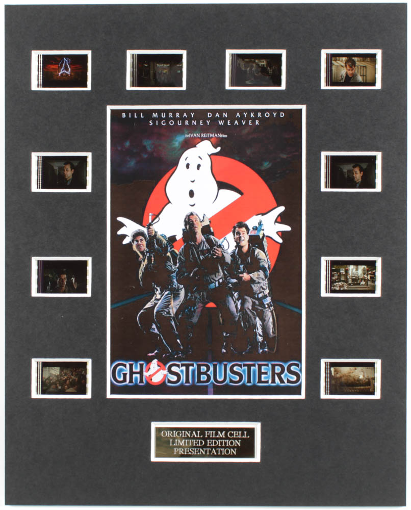 "Ghostbusters" LE 8x10 Custom Matted Original Film / Movie Cell Display at PristineAuction.com "Ghostbusters" LE 8x10 Custom Matted Original Film / Movie Cell Display at PristineAuction.com