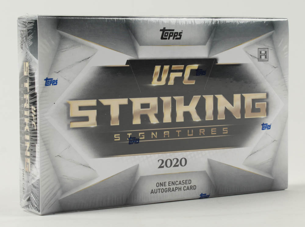 2020 Topps UFC Striking Signatures Trading Cards - One Guaranteed Autograph Card Per Box - UFC Fighter Signed Collectibles