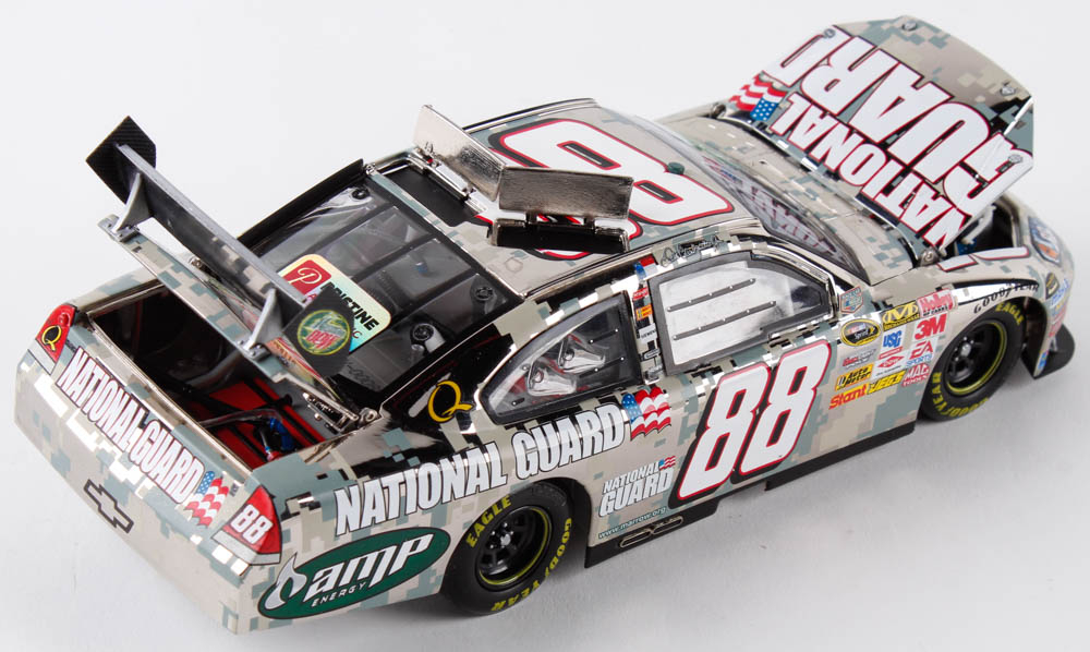 Dale Earnhardt Jr. Signed 2008 NASCAR #88 National Guard Digital Camo ...