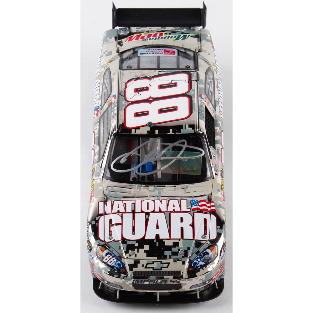 Dale Earnhardt Jr. Signed 2008 NASCAR #88 National Guard Digital Camo ...