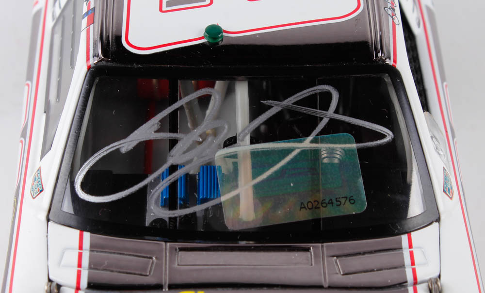 Dale Earnhardt Jr. Signed 2008 NASCAR #88 Mountain Dew Retro - Gunmetal - 1:24 Premium Action Diecast Car (Dale Jr. Hologram & COA) at PristineAuction.com Dale Earnhardt Jr. Signed 2008 NASCAR #88 Mountain Dew Retro - Gunmetal - 1:24 Premium Action Diecast Car (Dale Jr. Hologram & COA) at PristineAuction.com