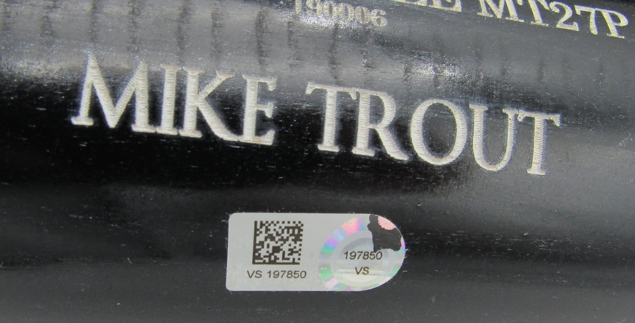 Mike Trout Signed Old Hickory Baseball Bat (MLB Hologram) at PristineAuction.com Mike Trout Signed Old Hickory Baseball Bat (MLB Hologram) at PristineAuction.com