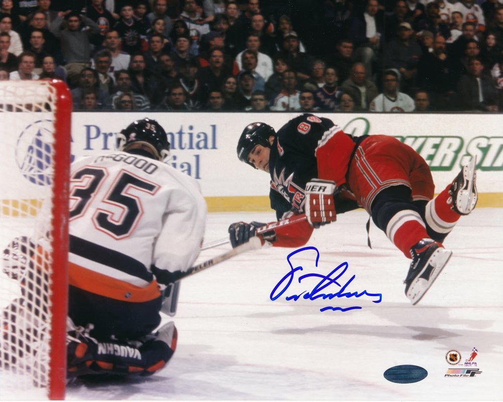 Eric Lindros Signed Rangers 8x10 Photo (Steiner COA) at PristineAuction.com Eric Lindros Signed Rangers 8x10 Photo (Steiner COA) at PristineAuction.com