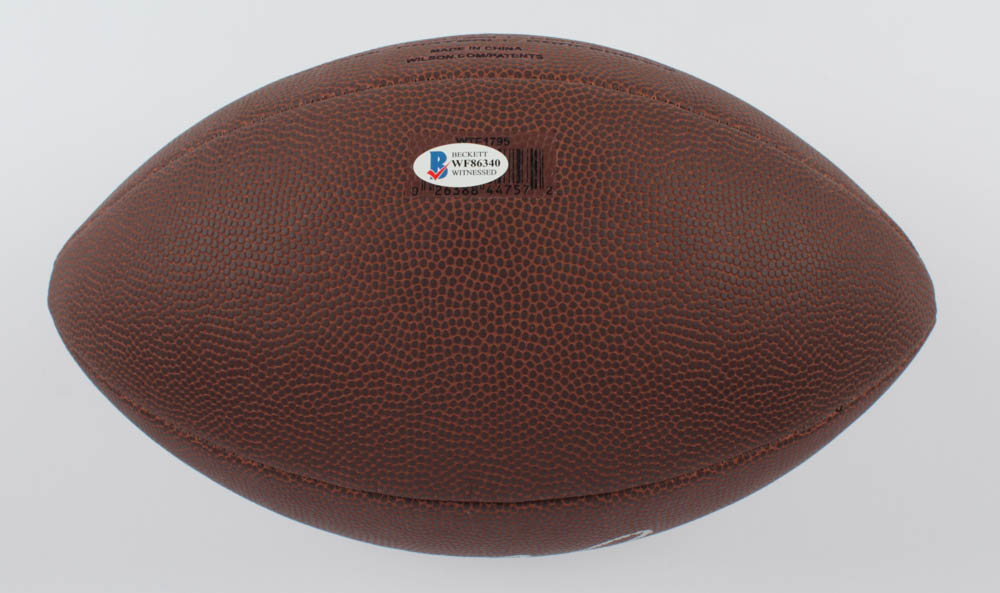 Josh Allen Signed NFL Football (Beckett COA) at PristineAuction.com Josh Allen Signed NFL Football (Beckett COA) at PristineAuction.com