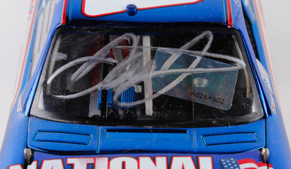 Dale Earnhardt Jr. Signed 2008 NASCAR #88 National Guard - Mesma & Color Chrome - 1:24 Premium Motorsports Authentics Diecast Car (Dale Jr. Hologram & COA) at PristineAuction.com Dale Earnhardt Jr. Signed 2008 NASCAR #88 National Guard - Mesma & Color Chrome - 1:24 Premium Motorsports Authentics Diecast Car (Dale Jr. Hologram & COA) at PristineAuction.com
