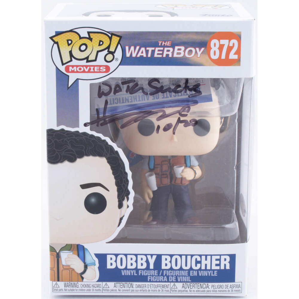 Henry Winkler Signed "The Waterboy" 872 Bobby Boucher Funko Pop! Vinyl