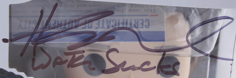 Henry Winkler Signed "The Waterboy" #872 Bobby Boucher Funko Pop! Vinyl Figure Inscribed "Water Sucks" (PSA COA) at PristineAuction.com Henry Winkler Signed "The Waterboy" #872 Bobby Boucher Funko Pop! Vinyl Figure Inscribed "Water Sucks" (PSA COA) at PristineAuction.com