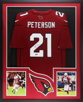 Patrick Peterson Signed Cardinals Custom Framed Jersey (Radtke) at PristineAuction.com