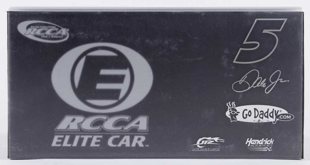 Dale Earnhardt Jr. Signed 2008 NASCAR #5 GoDaddy - 1:24 Premium Elite Diecast Car (Dale Jr. Hologram & COA) at PristineAuction.com Dale Earnhardt Jr. Signed 2008 NASCAR #5 GoDaddy - 1:24 Premium Elite Diecast Car (Dale Jr. Hologram & COA) at PristineAuction.com