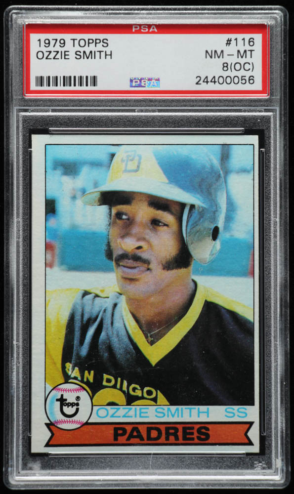 Ozzie Smith 1979 Topps #116 RC (PSA 8) (OC) at PristineAuction.com Ozzie Smith 1979 Topps #116 RC (PSA 8) (OC) at PristineAuction.com