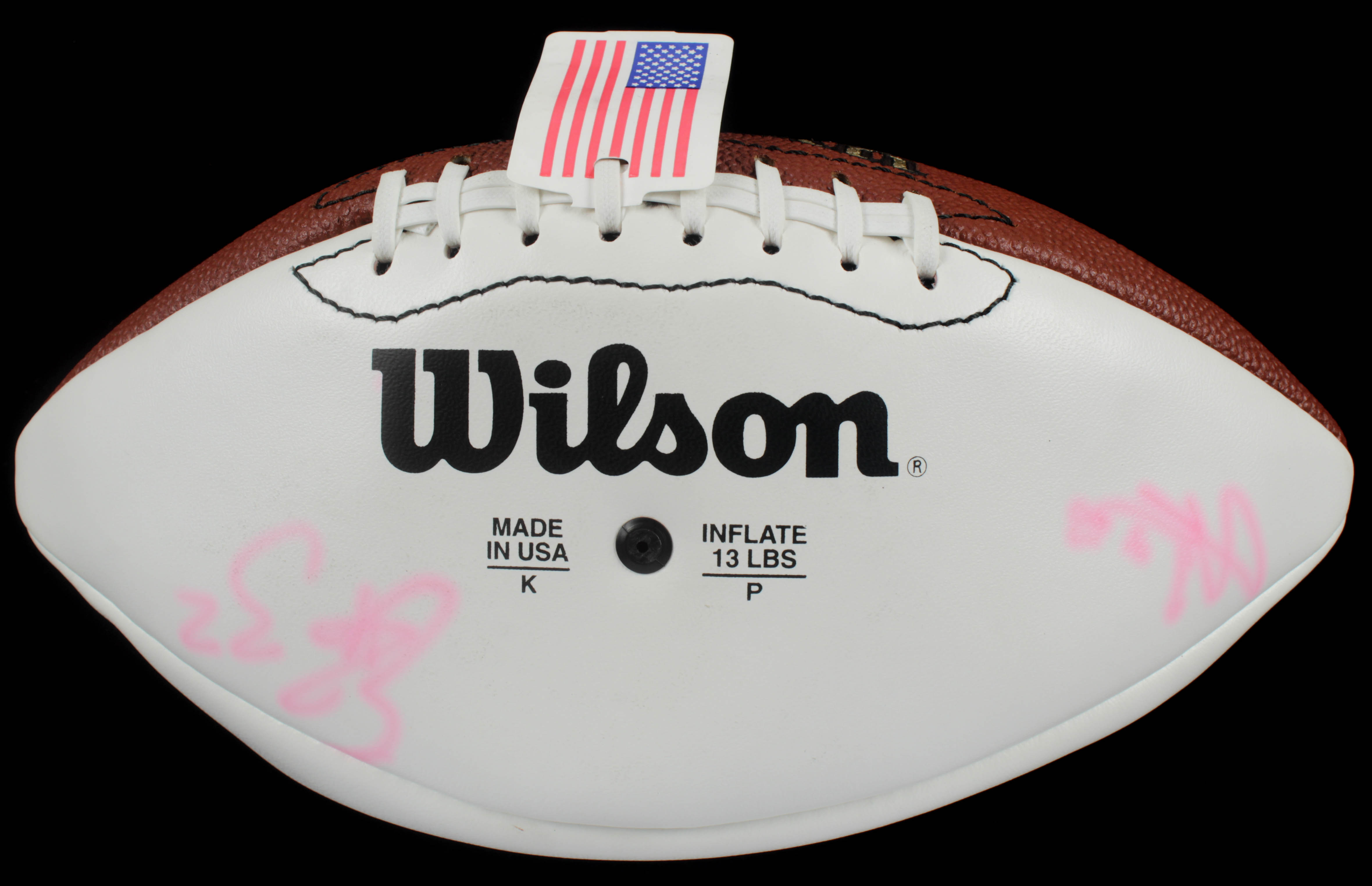 1998 Ravens NFL White Panel Football Team-Signed by (10) with Ray Lewis, Kim Herring, Eric Zeier (JSA ALOA) at PristineAuction.com 1998 Ravens NFL White Panel Football Team-Signed by (10) with Ray Lewis, Kim Herring, Eric Zeier (JSA ALOA) at PristineAuction.com