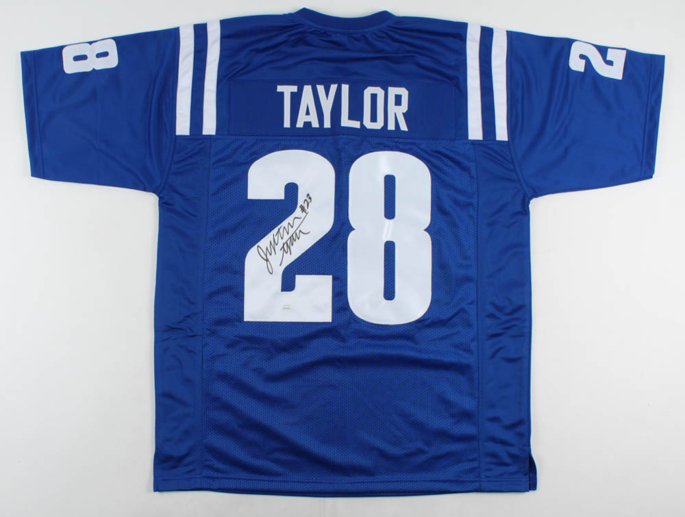 Jonathan Taylor Signed Jersey (JSA COA) at PristineAuction.com Jonathan Taylor Signed Jersey (JSA COA) at PristineAuction.com