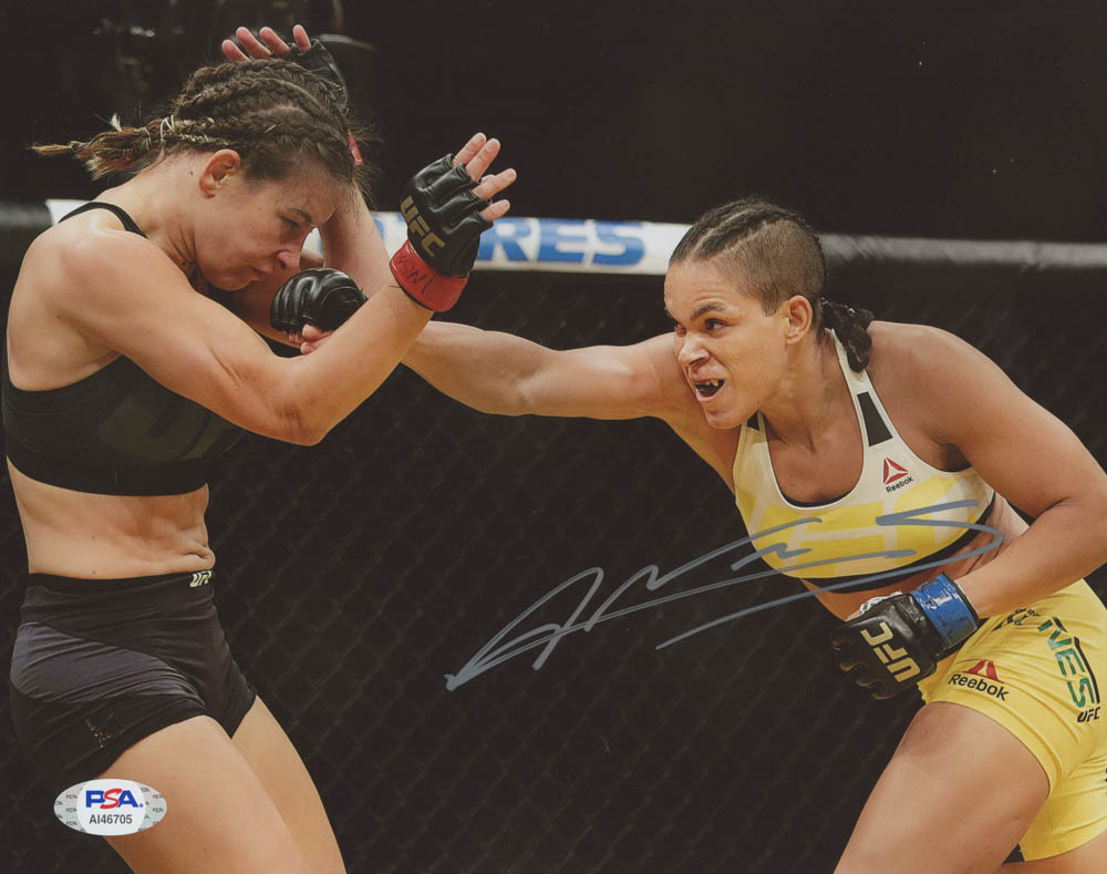 Amanda Nunes Signed UFC 8x10 Photo (PSA COA) at PristineAuction.com Amanda Nunes Signed UFC 8x10 Photo (PSA COA) at PristineAuction.com