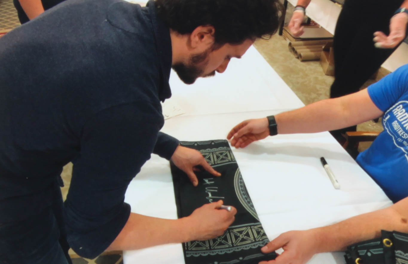 Kit Harington Signed "Game of Thrones" 20x58 "Winter is Coming" Tournament Banner (Radtke COA) at PristineAuction.com Kit Harington Signed "Game of Thrones" 20x58 "Winter is Coming" Tournament Banner (Radtke COA) at PristineAuction.com