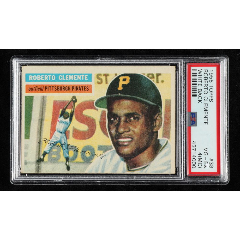 Roberto Clemente 1956 Topps 33 (PSA 4) (MC) Pristine Auction