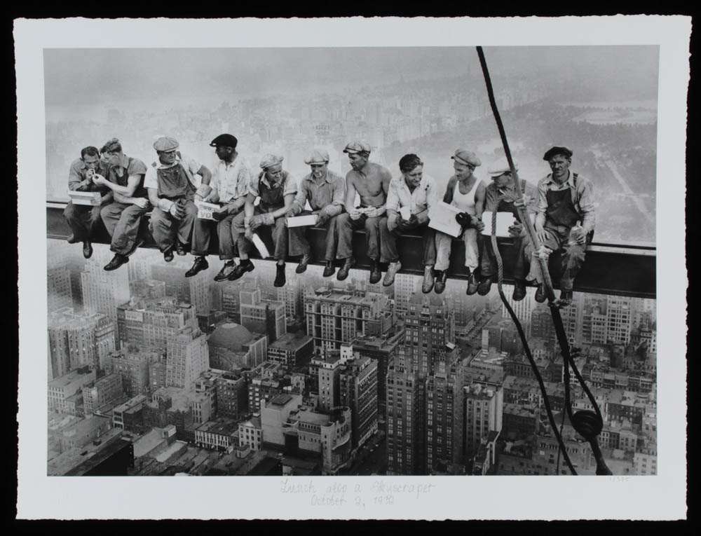 Historical Photo Archive - "Lunch atop a Skyscraper" Limited Edition 16.5x22 Fine Art Giclee on Paper #/375 (PA LOA) at PristineAuction.com Historical Photo Archive - "Lunch atop a Skyscraper" Limited Edition 16.5x22 Fine Art Giclee on Paper #/375 (PA LOA) at PristineAuction.com