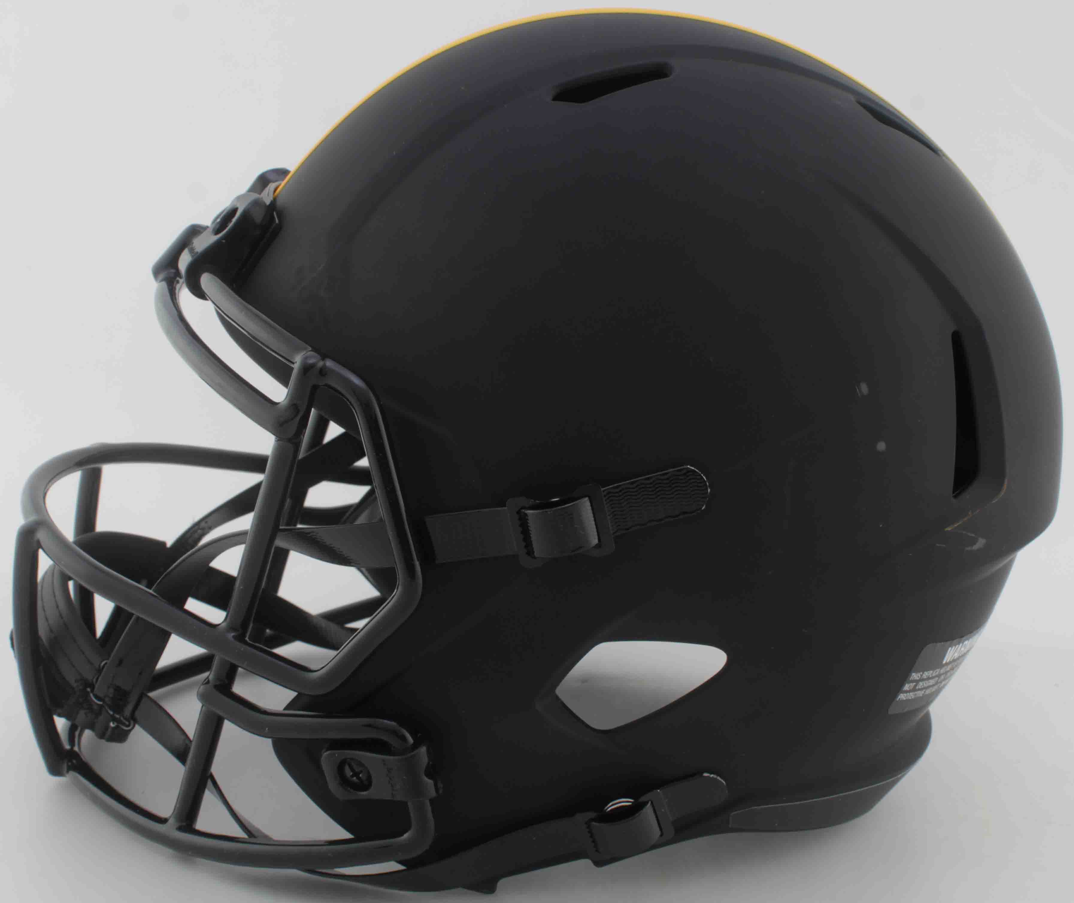 Chase Claypool Signed Steelers Full-Size Eclipse Alternate Speed Helmet (Beckett COA) at PristineAuction.com Chase Claypool Signed Steelers Full-Size Eclipse Alternate Speed Helmet (Beckett COA) at PristineAuction.com