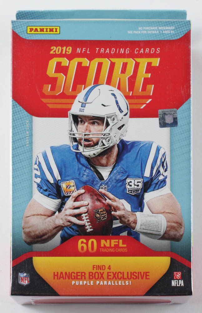 2019 Panini Score Football Hanger Box of (60) Cards at PristineAuction.com 2019 Panini Score Football Hanger Box of (60) Cards at PristineAuction.com