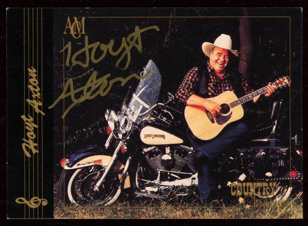 Hoyt Axton Signed 2.5x3.5 Card (JSA COA) at PristineAuction.com Hoyt Axton Signed 2.5x3.5 Card (JSA COA) at PristineAuction.com