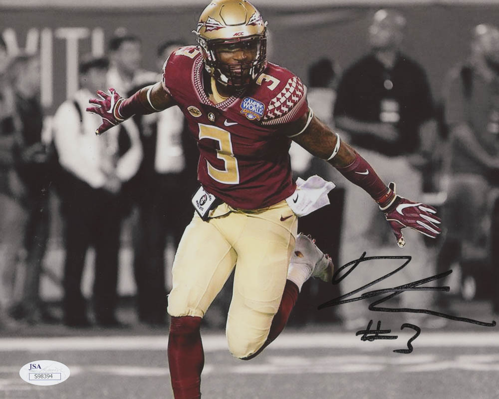Derwin James Signed Florida State Seminoles 8x10 Photo (JSA COA) at PristineAuction.com Derwin James Signed Florida State Seminoles 8x10 Photo (JSA COA) at PristineAuction.com