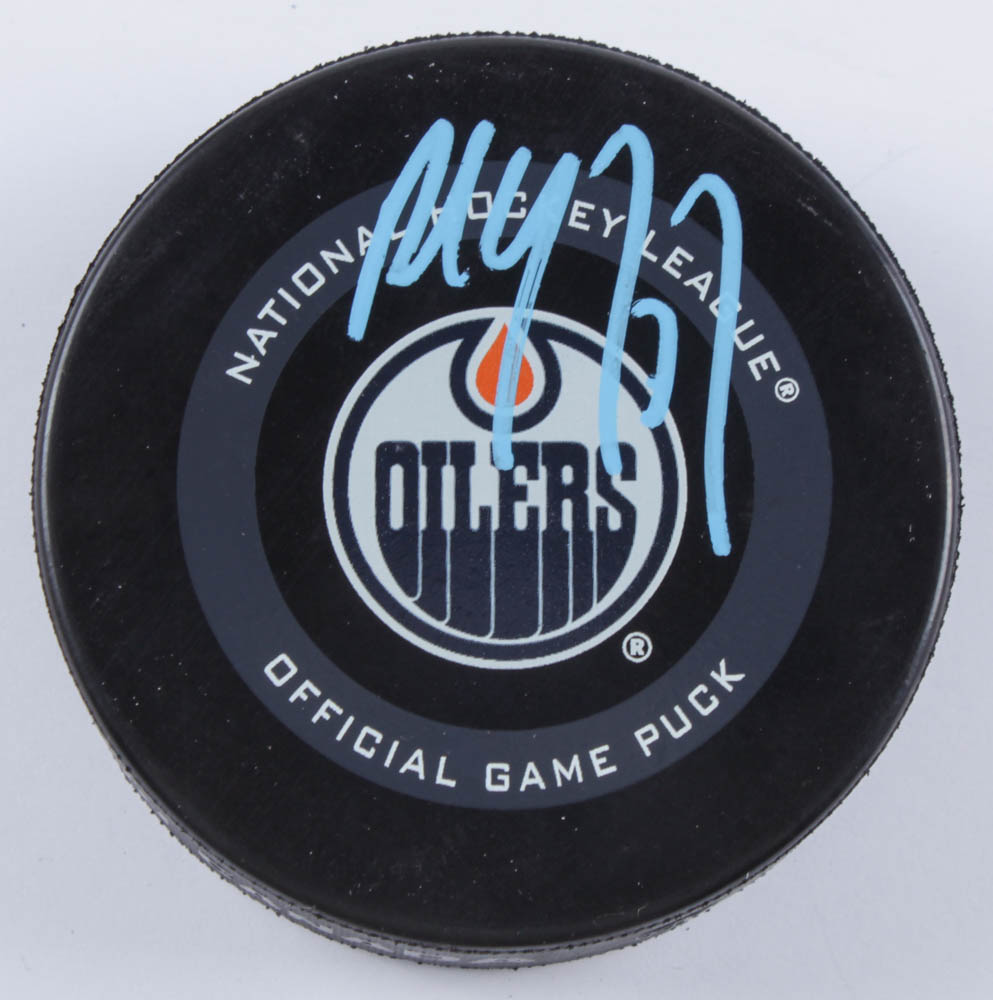 Paul Coffey Signed Oilers Logo Hockey Puck (COJO COA) at PristineAuction.com Paul Coffey Signed Oilers Logo Hockey Puck (COJO COA) at PristineAuction.com