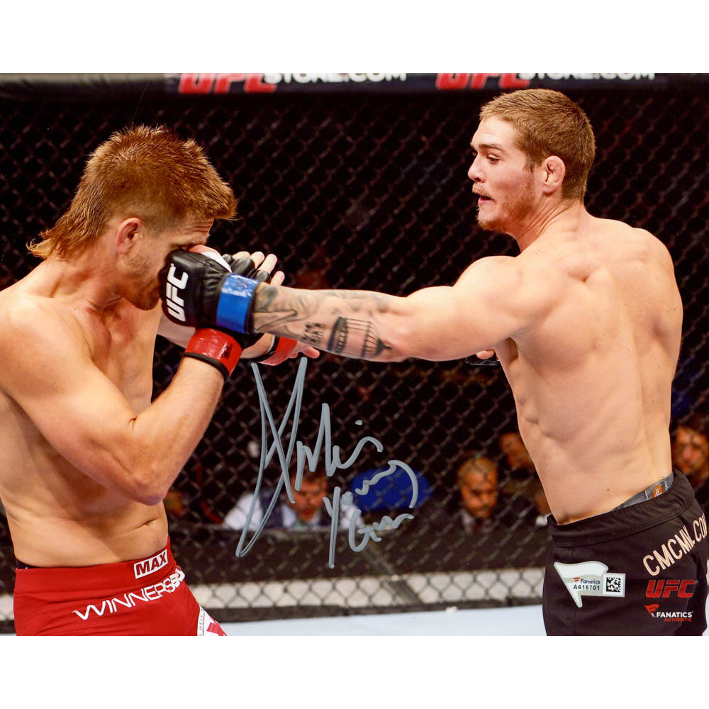 Jordan Mein Signed UFC 8x10 Photo Inscribed "Young Gun" (Fanatics Hologram) at PristineAuction.com