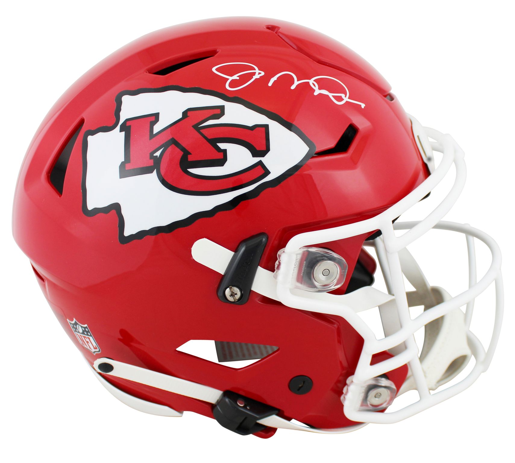 Joe Montana Signed Chiefs Full-Size Authentic On-Field SpeedFlex Helmet (JSA COA) at PristineAuction.com Joe Montana Signed Chiefs Full-Size Authentic On-Field SpeedFlex Helmet (JSA COA) at PristineAuction.com