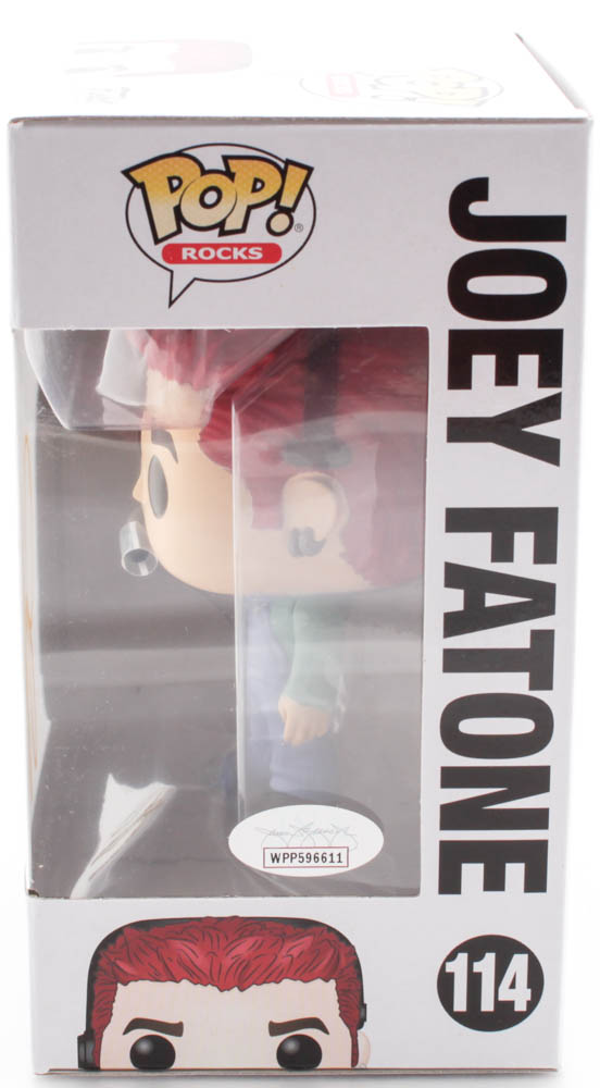 Joey Fatone Signed NSYNC #114 Funko Pop! Vinyl Figure (JSA COA) at PristineAuction.com Joey Fatone Signed NSYNC #114 Funko Pop! Vinyl Figure (JSA COA) at PristineAuction.com
