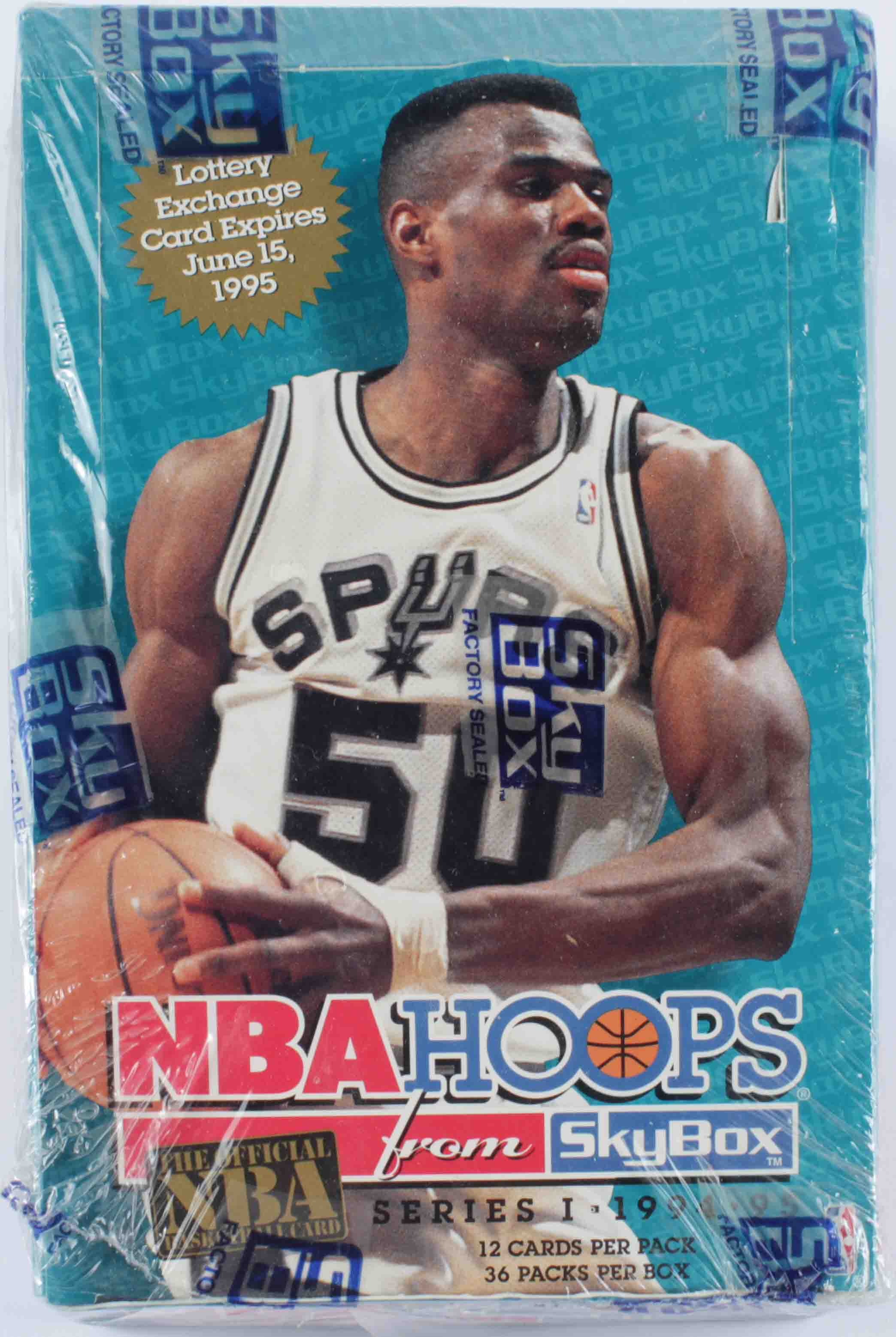 1994-95 Skybox NBA Hoops Basketball Series 1 Box of (36) Packs at PristineAuction.com 1994-95 Skybox NBA Hoops Basketball Series 1 Box of (36) Packs at PristineAuction.com