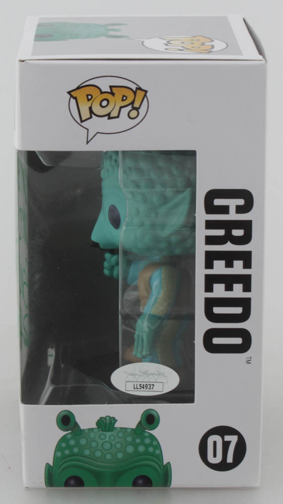 Paul Blake Signed "Star Wars" Greedo #07 Funko Pop! Vinyl Figure with Inscription (JSA COA) at PristineAuction.com Paul Blake Signed "Star Wars" Greedo #07 Funko Pop! Vinyl Figure with Inscription (JSA COA) at PristineAuction.com