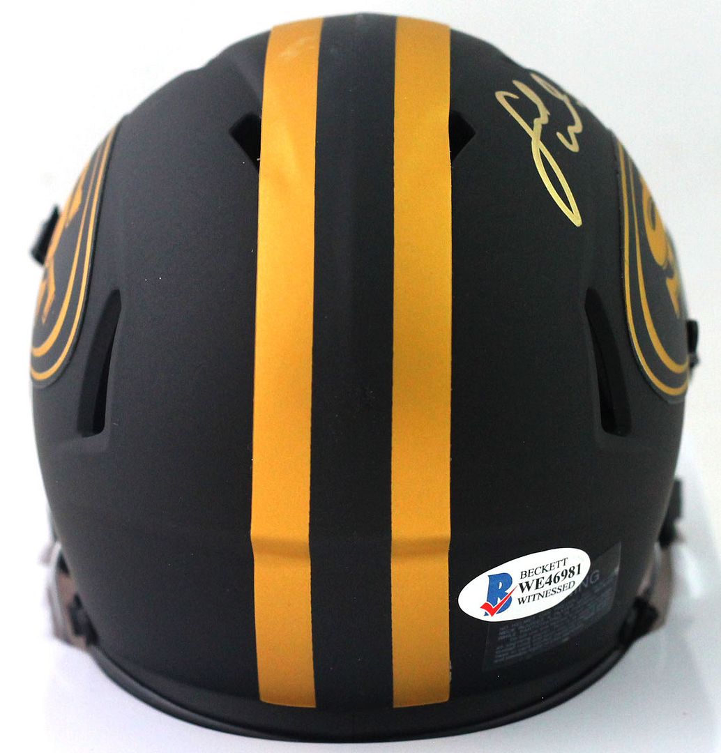Fred Warner Signed 49ers Eclipse Alternate Speed Mini Helmet (Beckett) at PristineAuction.com Fred Warner Signed 49ers Eclipse Alternate Speed Mini Helmet (Beckett) at PristineAuction.com