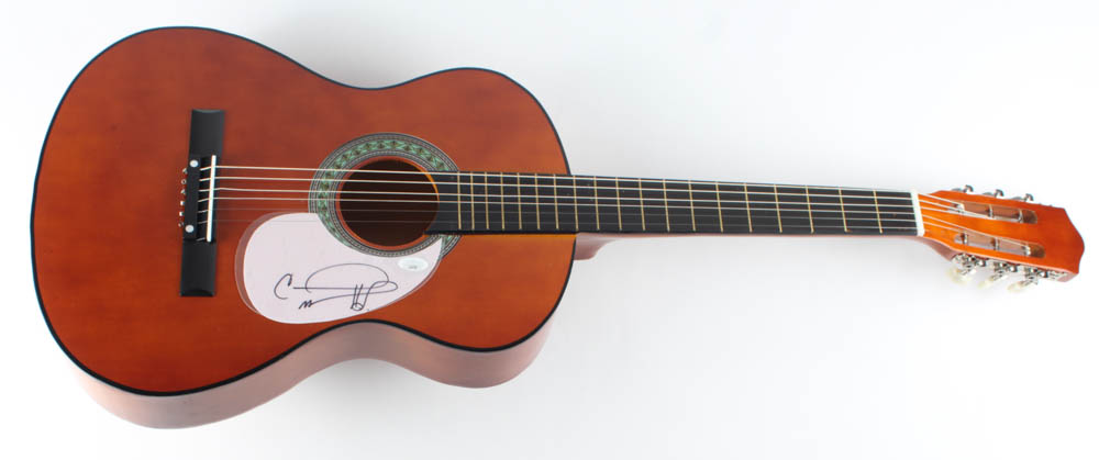 Carrie Underwood Signed Full-Size Acoustic Guitar (JSA COA) at PristineAuction.com Carrie Underwood Signed Full-Size Acoustic Guitar (JSA COA) at PristineAuction.com