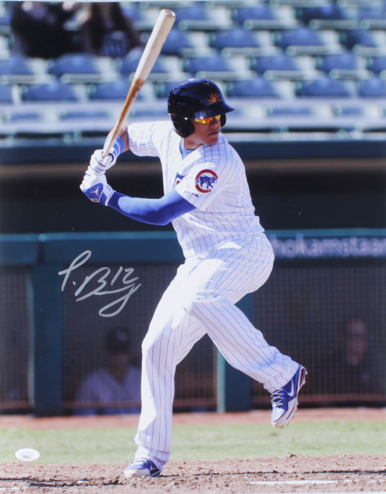Javier Baez Signed Cubs 16x20 Photo (JSA COA) at PristineAuction.com Javier Baez Signed Cubs 16x20 Photo (JSA COA) at PristineAuction.com