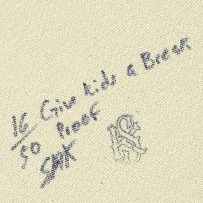 Steve Kaufman Signed "Dollar Sign" Limited Edition Hand Pulled 24x24 Silkscreen on Canvas #16/50 at PristineAuction.com Steve Kaufman Signed "Dollar Sign" Limited Edition Hand Pulled 24x24 Silkscreen on Canvas #16/50 at PristineAuction.com