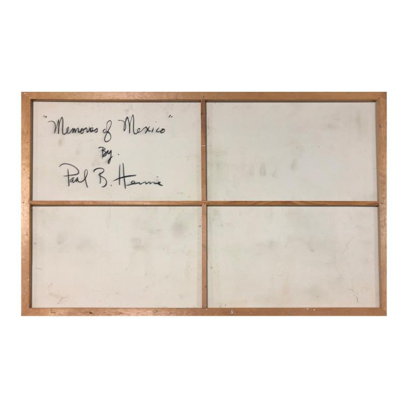 Paul Blaine Henrie Signed "Memories of Mexico" 40x60 Original Oil Painting on Canvas (PA) at PristineAuction.com Paul Blaine Henrie Signed "Memories of Mexico" 40x60 Original Oil Painting on Canvas (PA) at PristineAuction.com