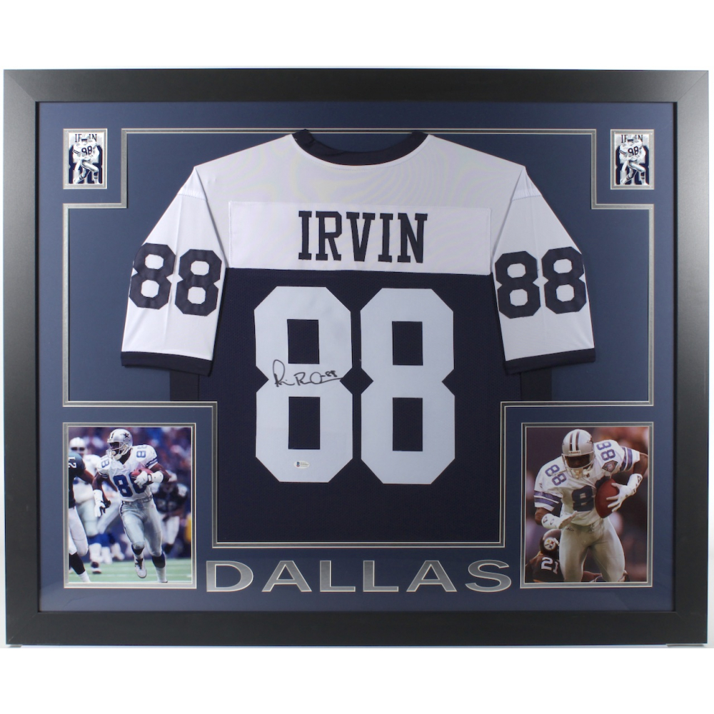 michael irvin autographed jersey