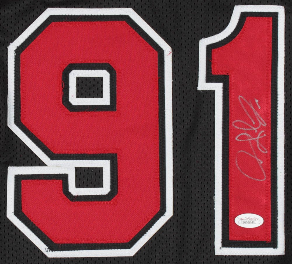 Dennis Rodman Signed Jersey (JSA Hologram) at PristineAuction.com Dennis Rodman Signed Jersey (JSA Hologram) at PristineAuction.com