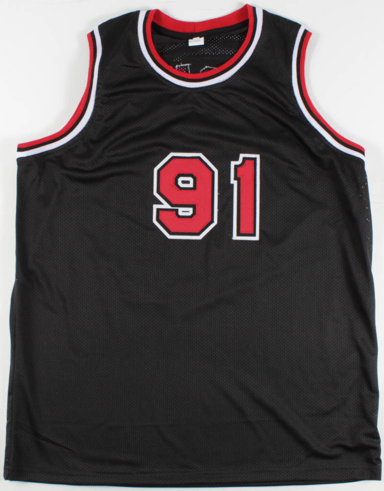 Dennis Rodman Signed Jersey (JSA Hologram) at PristineAuction.com Dennis Rodman Signed Jersey (JSA Hologram) at PristineAuction.com