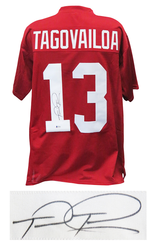signed tua jersey