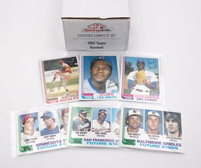 “COMPLETE SET MYSTERY BOX” – 1,2,3 OR 4 COMPLETE SETS PER BOX! at PristineAuction.com “COMPLETE SET MYSTERY BOX” – 1,2,3 OR 4 COMPLETE SETS PER BOX! at PristineAuction.com