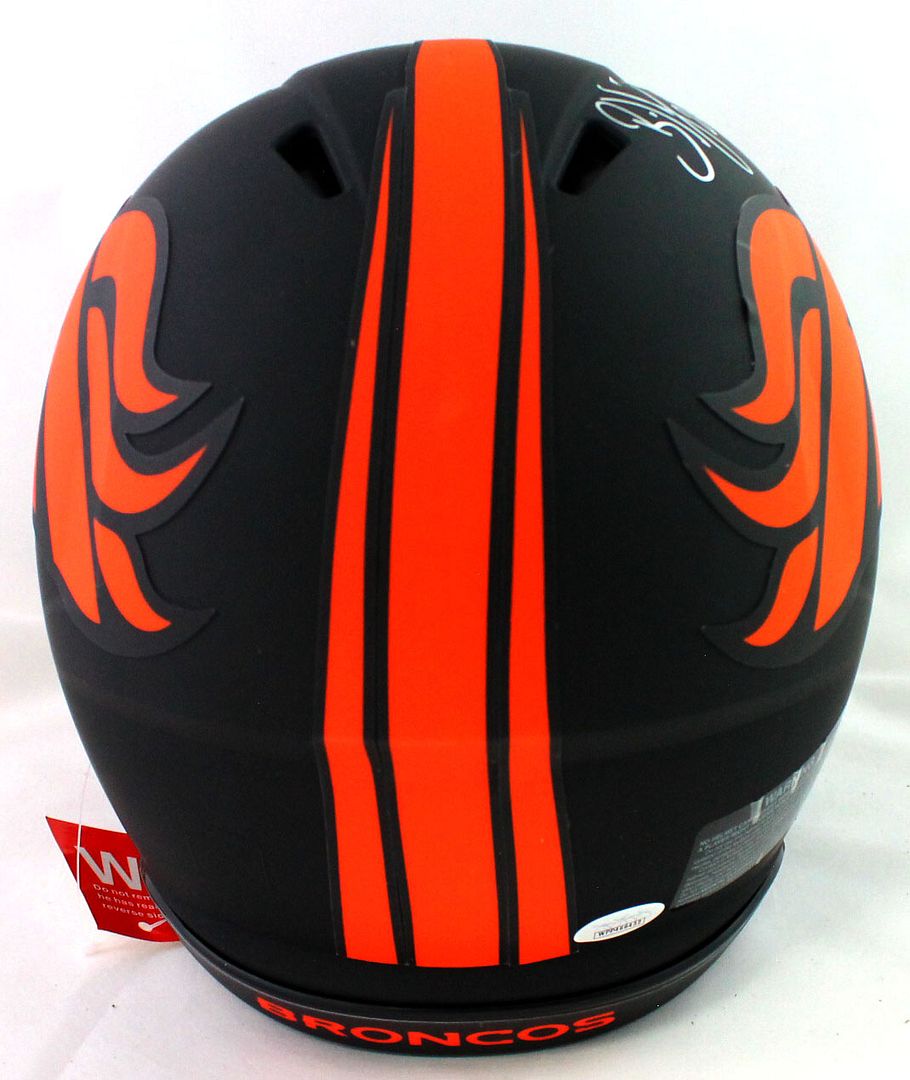 Brian Dawkins Signed Broncos Full-Size Authentic On-Field Eclipse Alternate Speed Helmet (JSA COA) at PristineAuction.com Brian Dawkins Signed Broncos Full-Size Authentic On-Field Eclipse Alternate Speed Helmet (JSA COA) at PristineAuction.com