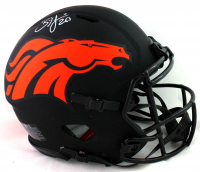 Brian Dawkins Signed Broncos Full-Size Authentic On-Field Eclipse Alternate Speed Helmet (JSA COA) at PristineAuction.com