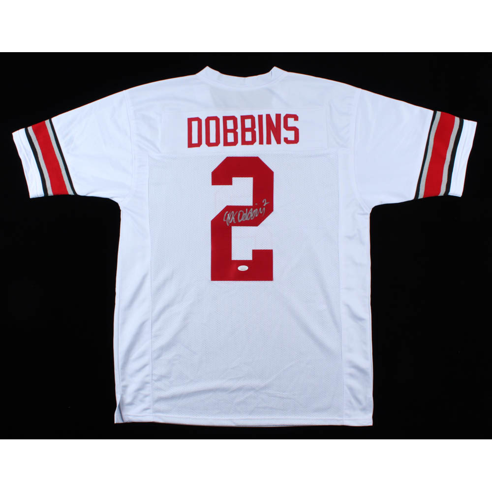 J. K. Dobbins Signed Jersey (JSA) Pristine Auction