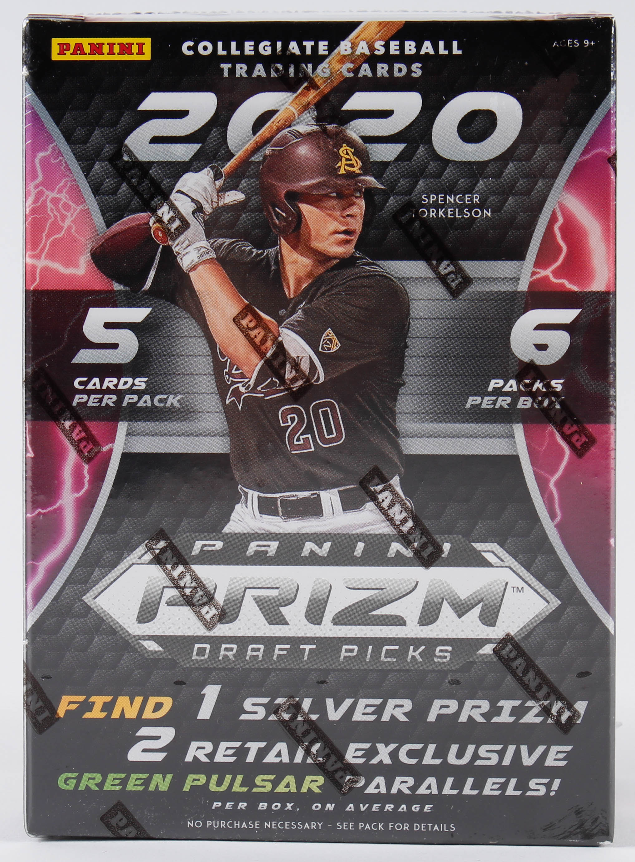 2020 Panini Prizm Draft Picks Baseball Blaster Box with (6) Packs at PristineAuction.com 2020 Panini Prizm Draft Picks Baseball Blaster Box with (6) Packs at PristineAuction.com