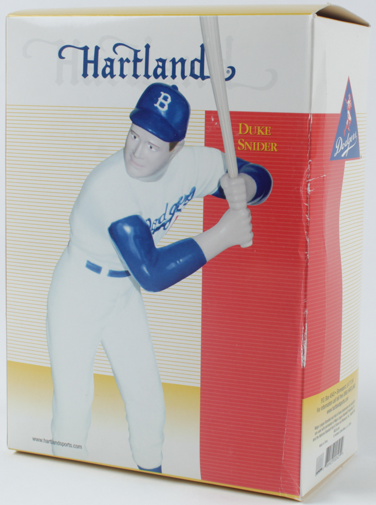 Duke Snider Dodgers Hartland Figurine at PristineAuction.com Duke Snider Dodgers Hartland Figurine at PristineAuction.com