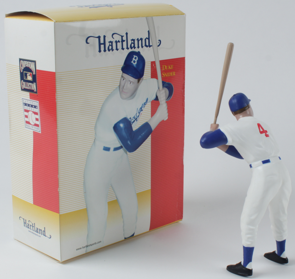 Duke Snider Dodgers Hartland Figurine at PristineAuction.com Duke Snider Dodgers Hartland Figurine at PristineAuction.com